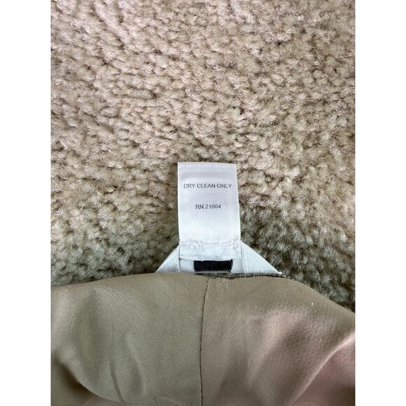 Talbots Trousers Wool Blend Plaid Lined Size 14 Stretch Straight Wide C216 - Picture 8 of 13